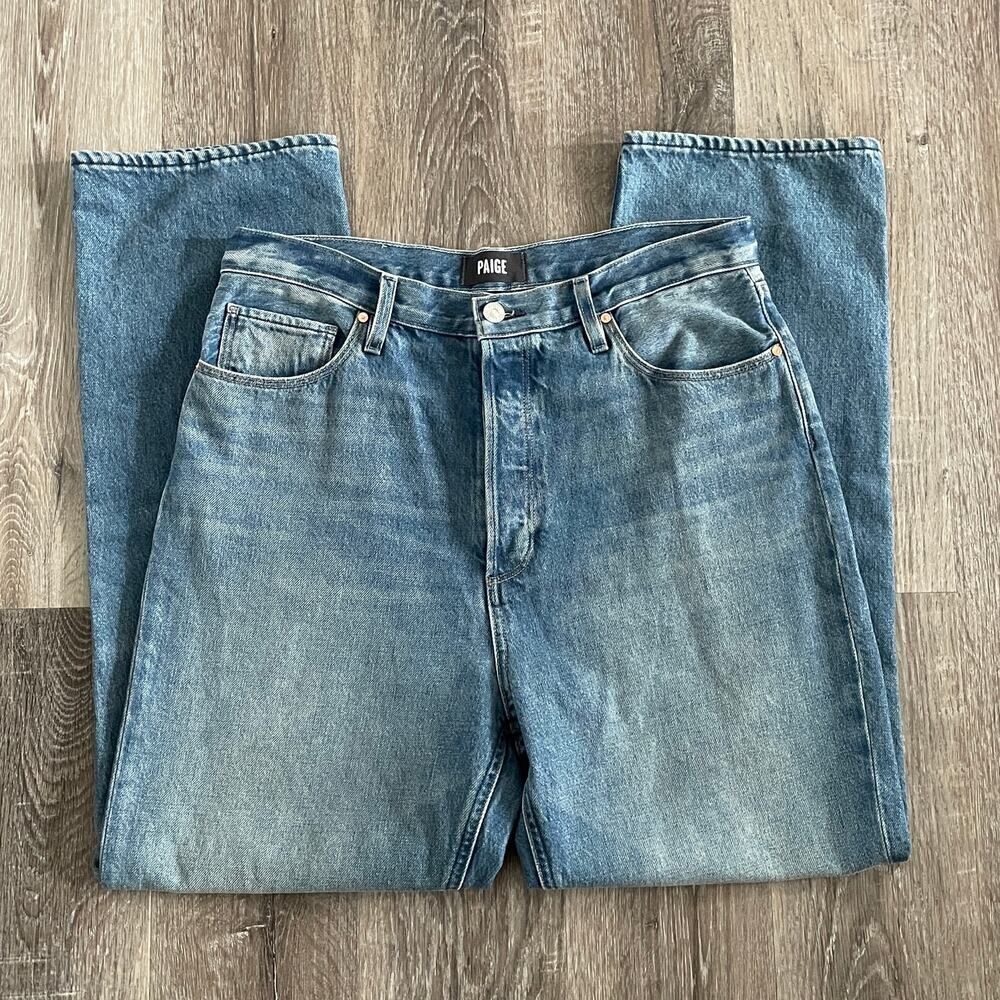 Paige Sawyer Straight Leg Jeans in Imagine - Size: 31 - Picture 8 of 13